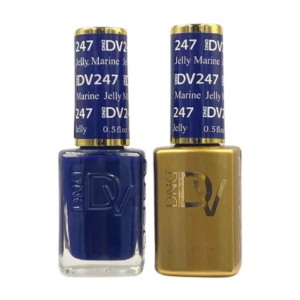 DAISY DND DIVA DUO Gel Polish Matching Lacquer - Jelly Marine - 247
