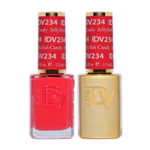 DAISY DND DIVA DUO Gel Polish Matching Lacquer - Jellyfish Candy - 234