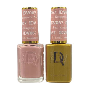 DAISY DND DIVA DUO Gel Polish Matching Lacquer - Kangaroo'S Paw - 067