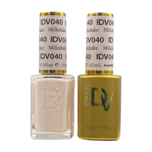 DAISY DND DIVA DUO Gel Polish Matching Lacquer - Milkshake - 040