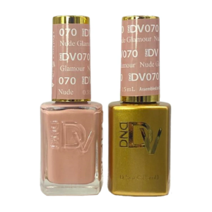 DAISY DND DIVA DUO Gel Polish Matching Lacquer - Nude Glamour - 070