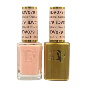 DAISY DND DIVA DUO Gel Polish Matching Lacquer - Oatmeal Rose - 079