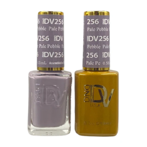 DAISY DND DIVA DUO Gel Polish Matching Lacquer - Pale Pebble - 256