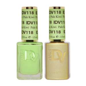 DAISY DND DIVA DUO Gel Polish Matching Lacquer - Pastel Pear - 105