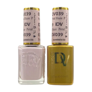 DAISY DND DIVA DUO Gel Polish Matching Lacquer - Petal Haze - 039