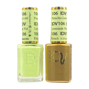 DAISY DND DIVA DUO Gel Polish Matching Lacquer - Pistachio Lemonade - 106