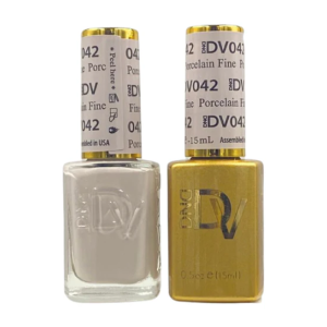 DAISY DND DIVA DUO Gel Polish Matching Lacquer - Porcelain Fine - 042
