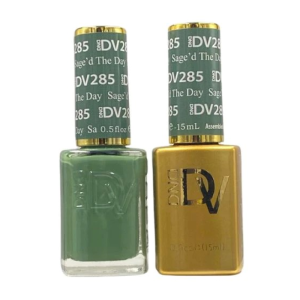 DAISY DND DIVA DUO Gel Polish Matching Lacquer - Sage'D The Day - 285
