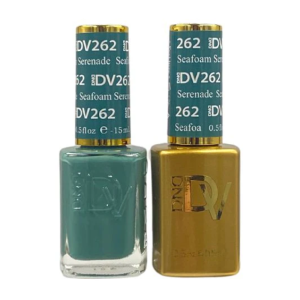 DAISY DND DIVA DUO Gel Polish Matching Lacquer - Seafoam Serenade - 262