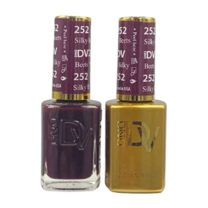 DAISY DND DIVA DUO Gel Polish Matching Lacquer - Silky Beets - 252