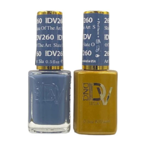 DAISY DND DIVA DUO Gel Polish Matching Lacquer - Slate Of The Art - 260