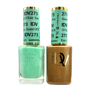 DAISY DND DIVA DUO Gel Polish Matching Lacquer - Sound Of Rain - 273