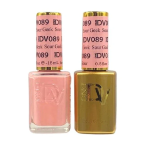 DAISY DND DIVA DUO Gel Polish Matching Lacquer - Sour Greek - 089