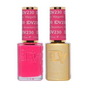 DAISY DND DIVA DUO Gel Polish Matching Lacquer - Strawberry Margarita - 230