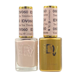 DAISY DND DIVA DUO Gel Polish Matching Lacquer - Timeless Tea - 060