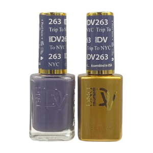 DAISY DND DIVA DUO Gel Polish Matching Lacquer - Trip To Nyc - 263