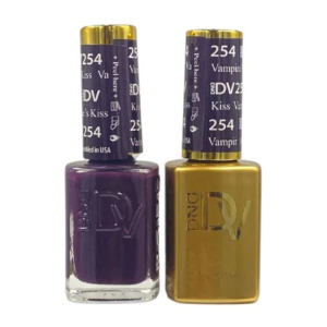 DAISY DND DIVA DUO Gel Polish Matching Lacquer - Vampire'S Kiss - 254