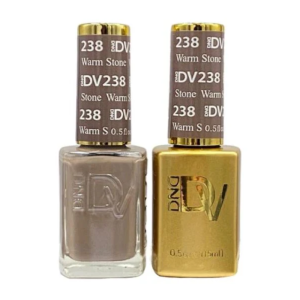 DAISY DND DIVA DUO Gel Polish Matching Lacquer - Warm Stone - 238