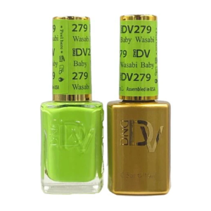 DAISY DND DIVA DUO Gel Polish Matching Lacquer - Wasabi Baby - 279