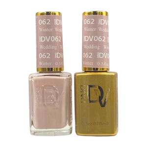 DAISY DND DIVA DUO Gel Polish Matching Lacquer - Winter Wedding - 062