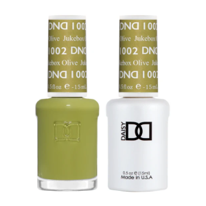 DAISY DND Gel Polish Duo Color Swatches Single 16 - Jukebox Olive - 1002