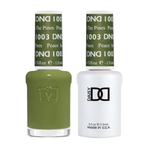 DAISY DND Gel Polish Duo Color Swatches Single 16 - Peace In The Pines - 1003