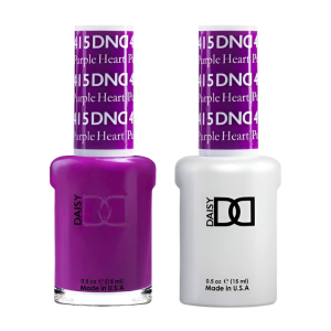 DAISY DND Gel Polish Duo, Color Swatches Set - Purple Heart - 415