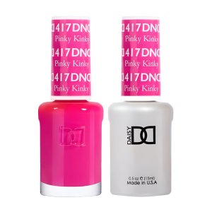 DAISY DND Gel Polish Duo, Color Swatches Set - Pinky Kinky - 417