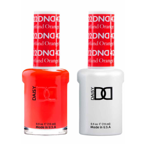 DAISY DND Gel Polish Duo, Color Swatches Set - Portland Orange - 422
