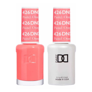 DAISY DND Gel Polish Duo, Color Swatches Set - Pastel Orange - 426