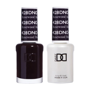 DAISY DND Gel Polish Duo, Color Swatches Set - Rosewood - 428