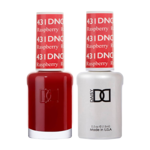 DAISY DND Gel Polish Duo, Color Swatches Set - Raspberry - 431