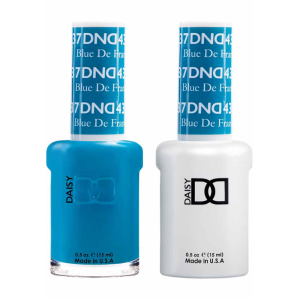 DAISY DND Gel Polish Duo, Color Swatches Set - Blue De France - 437
