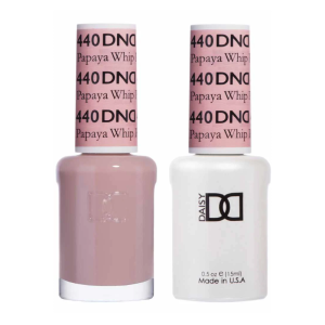 DAISY DND Gel Polish Duo, Color Swatches Set - Papaya Whip - 440