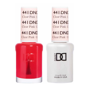 DAISY DND Gel Polish Duo, Color Swatches Set - Clear Pink - 441