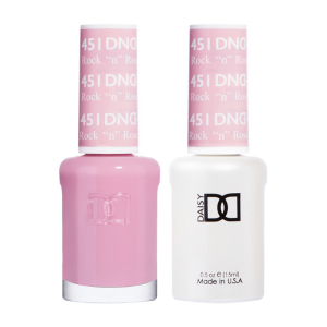 DAISY DND Gel Polish Duo, Color Swatches Set - Rock "N" Rose - 451