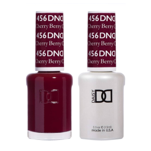 DAISY DND Gel Polish Duo, Color Swatches Set - Cherry Berry - 456