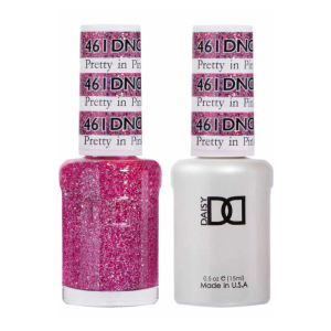 DAISY DND Gel Polish Duo, Color Swatches Set - Pretty In Pink - 461