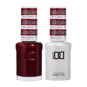 DAISY DND Gel Polish Duo, Color Swatches Set - Hot Jazz - 463
