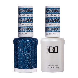 DAISY DND Gel Polish Duo, Color Swatches Set - Northern Sky - 468