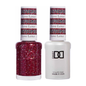 DAISY DND Gel Polish Duo, Color Swatches Set - Love Letter - 470