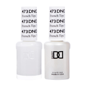 DAISY DND Gel Polish Duo, Color Swatches Set - French Tip - 473