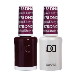 DAISY DND Gel Polish Duo, Color Swatches Set - Spiced Berry - 478