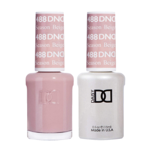 DAISY DND Gel Polish Duo, Color Swatches Set - Season Beige - 488