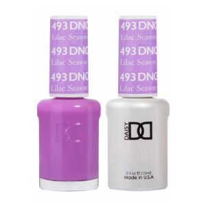 DAISY DND Gel Polish Duo, Color Swatches Set - Lilac Season - 493