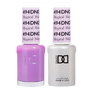 DAISY DND Gel Polish Duo, Color Swatches Set - Magical Mauve - 494