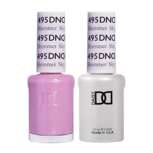 DAISY DND Gel Polish Duo, Color Swatches Set - Shimmer Sky - 495