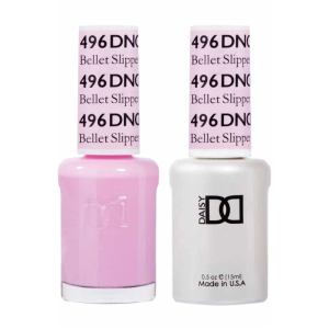 DAISY DND Gel Polish Duo, Color Swatches Set - Bellet Slipper - 496
