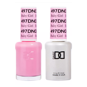 DAISY DND Gel Polish Duo, Color Swatches Set - Baby Girl - 497