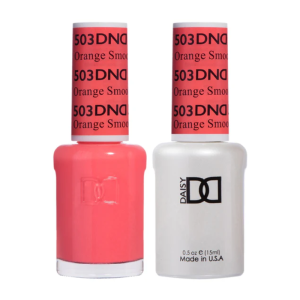 DAISY DND Gel Polish Duo, Color Swatches Set - Orange Smoothie - 503